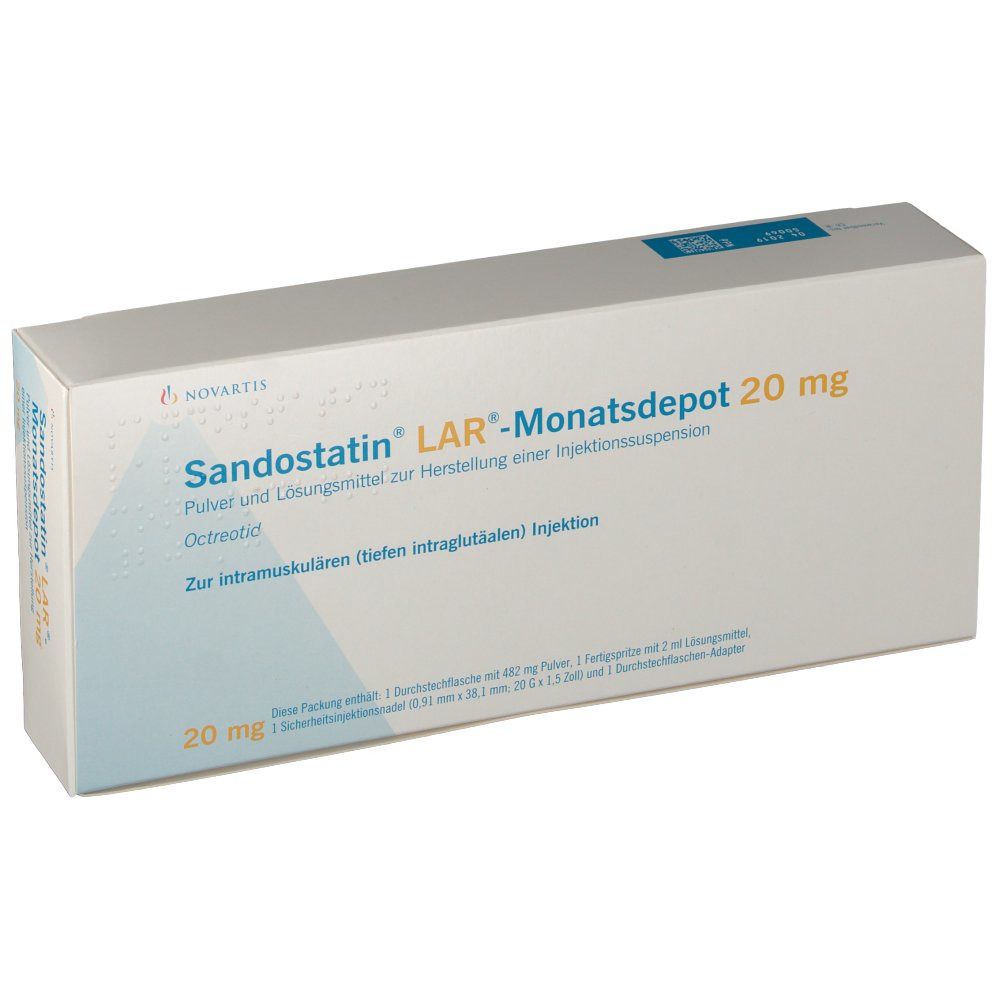 Сандостатин Лар (Октреотид) 20мг, 1укол