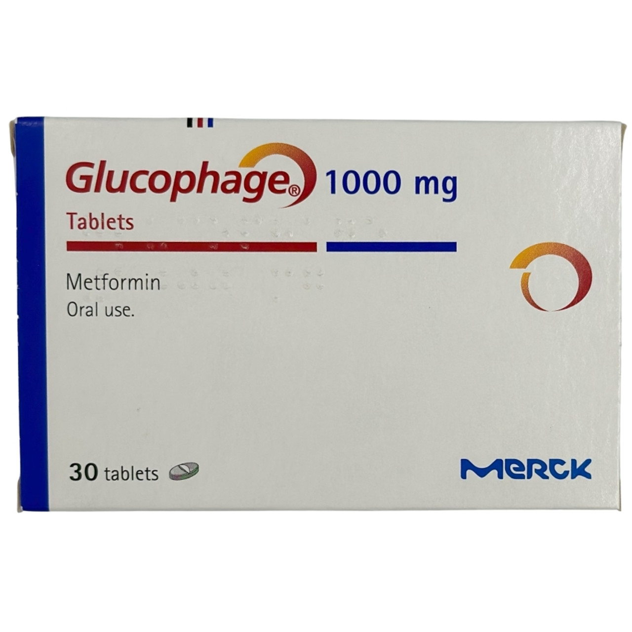 Глюкофаж ХР (Метформін) 1000мг, 60таб