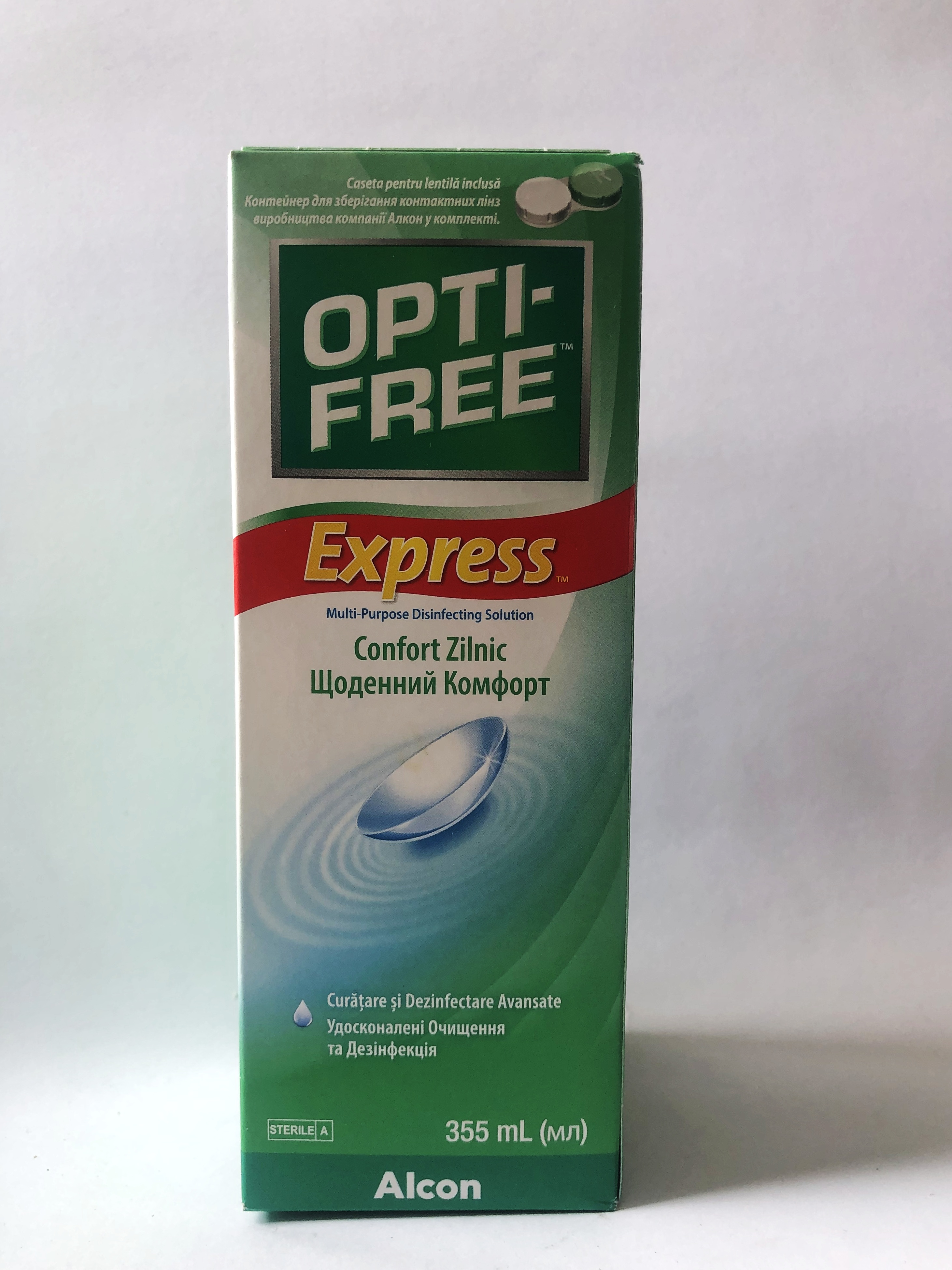 Розчин для контактних лінз OPTI-FREE EXPRESS 355 мл
