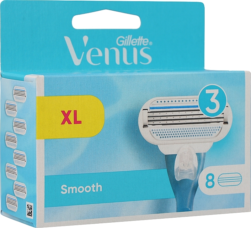 Змінні касети для гоління VenusSmoothGillette, 8 шт.