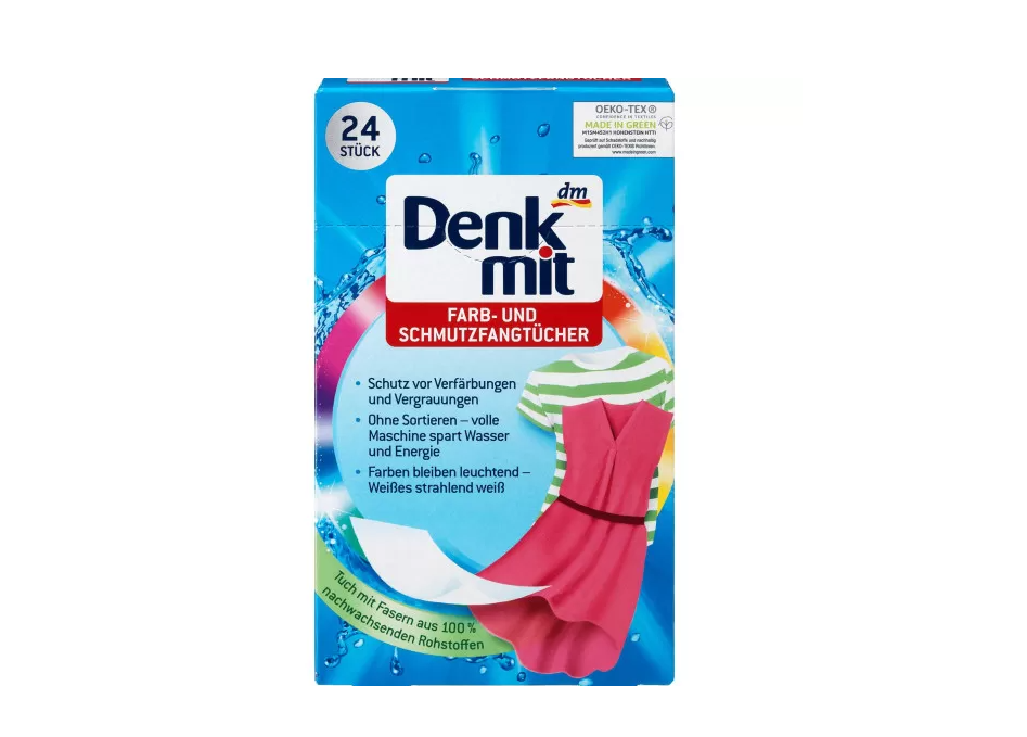 Серветки для захисту кольору Denkmit, 50 шт.