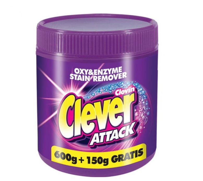 Плямовивідник Clovin Clever Attack, 750 г