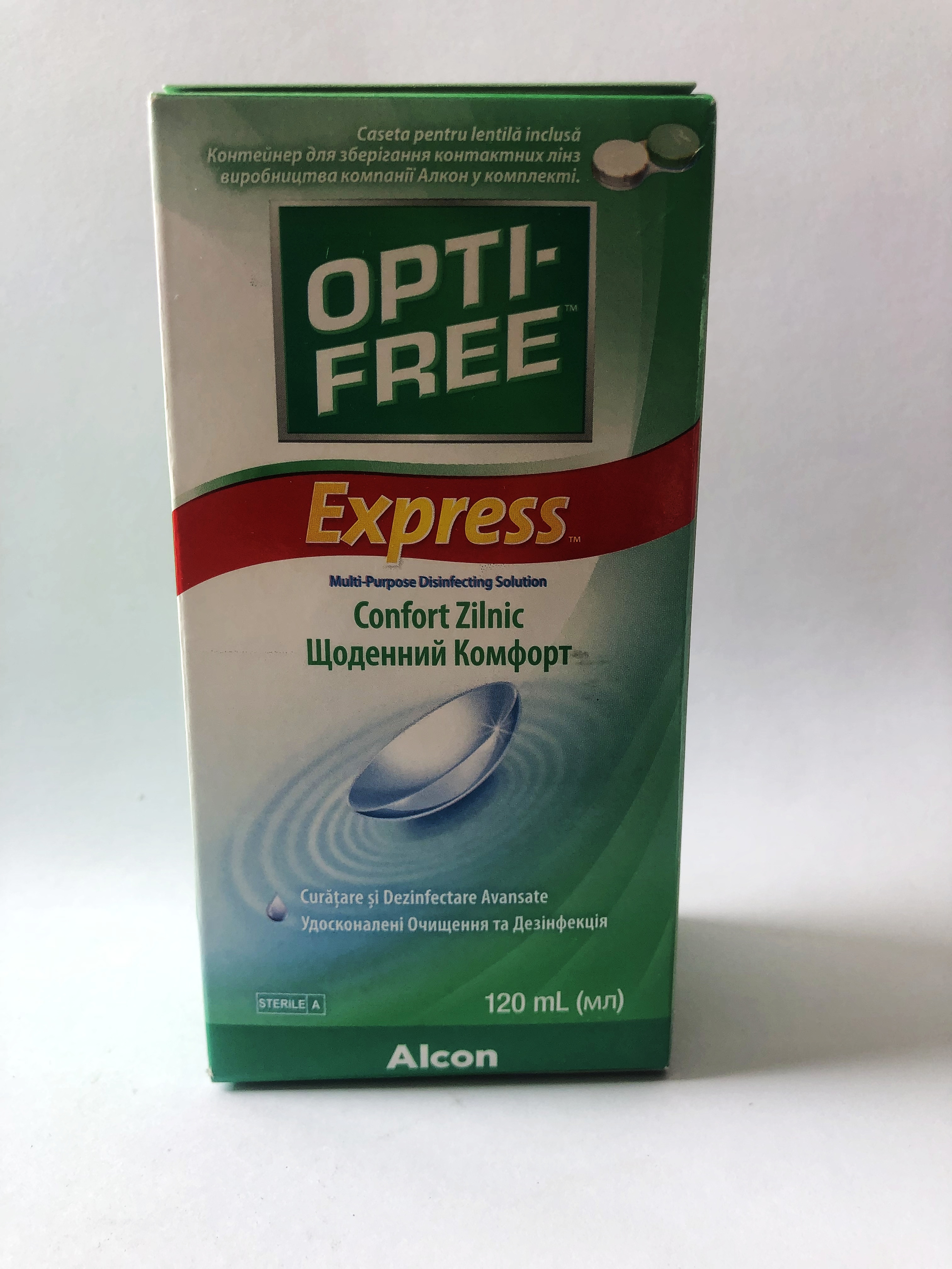 Розчин для контактних лінз OPTI-FREE EXPRESS 120 мл