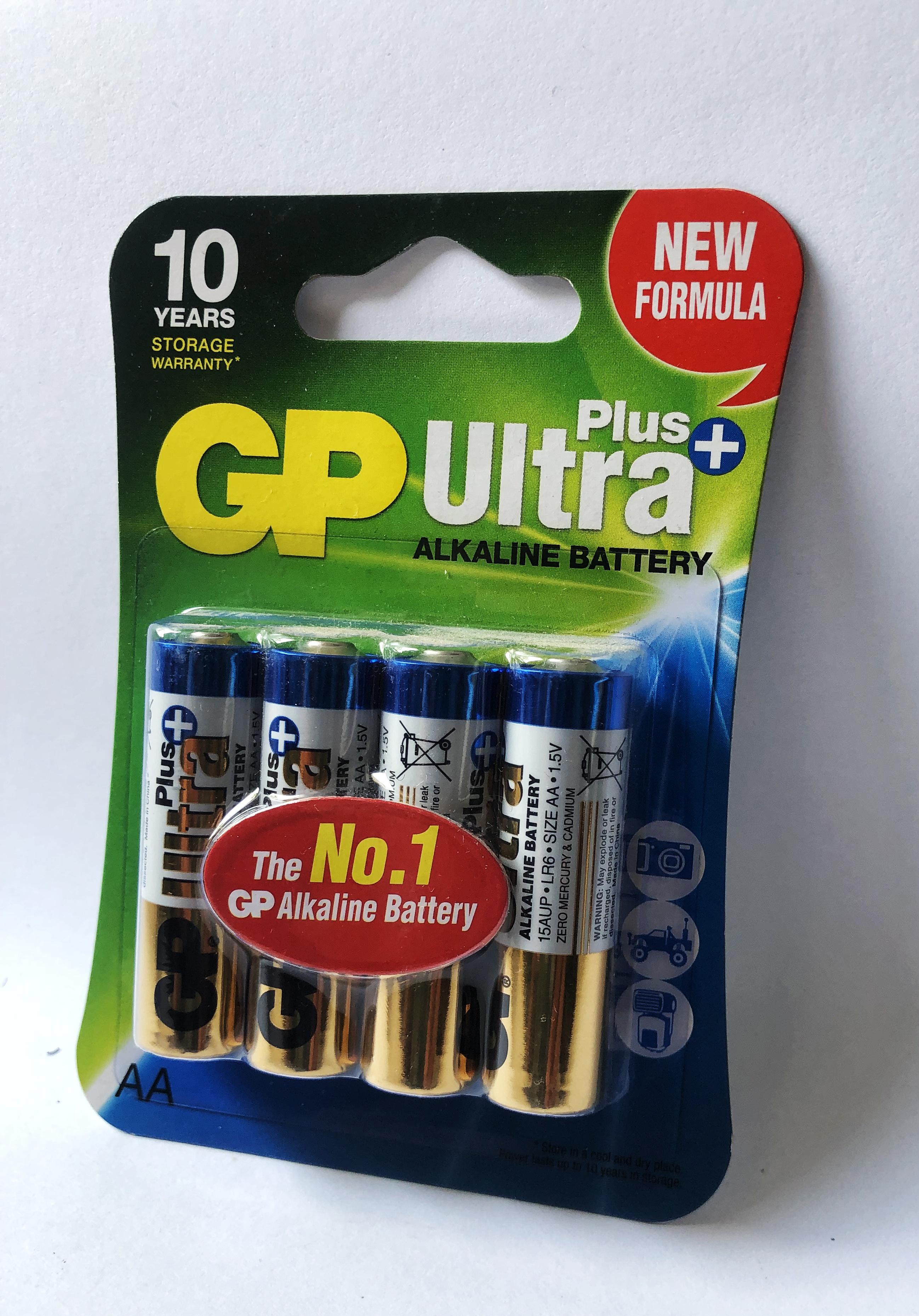 Батарейки GP Ultra Plus AA