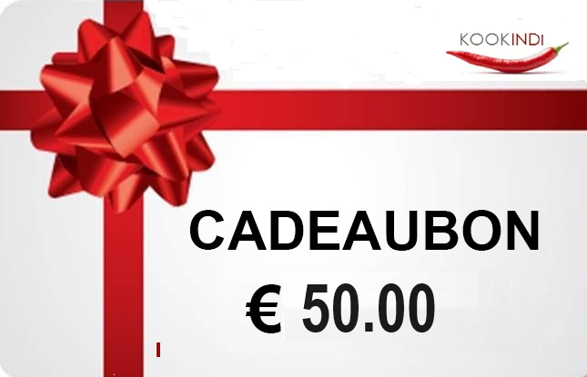 Cadeaubon 50 EURO