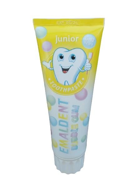 Зубна паста дитяча Emaldent Bubble Gum, 75 мл