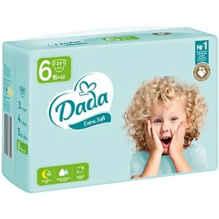 Підгузки Дада Dada Extra Soft 6 (16+ кг), 37 шт