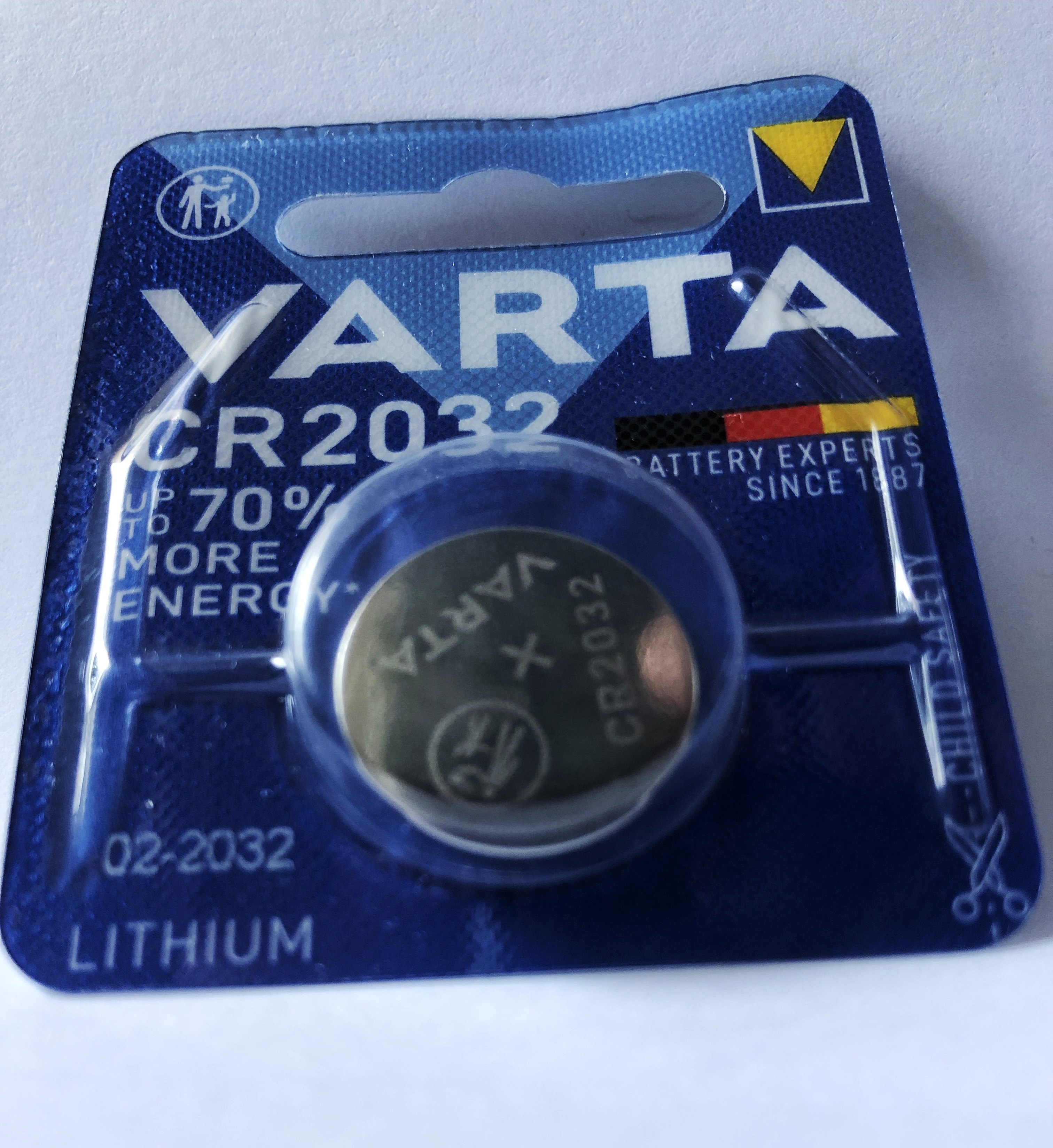 Батарейка Varta CR 2032 BLI 1 Lithium