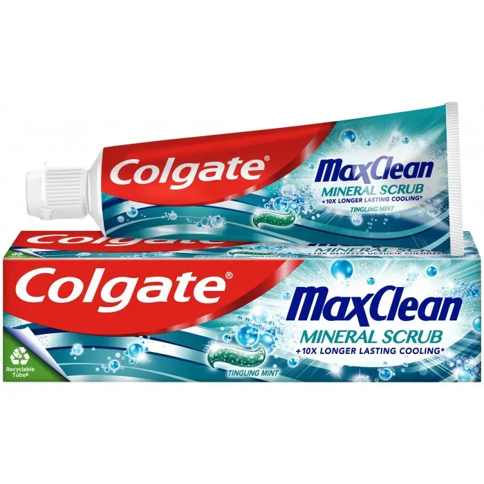 Зубна паста Colgate Max Clean Gentle Mineral Scrub, 75 мл