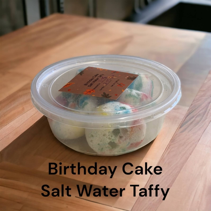 Birthday Cake Salt Water Taffy