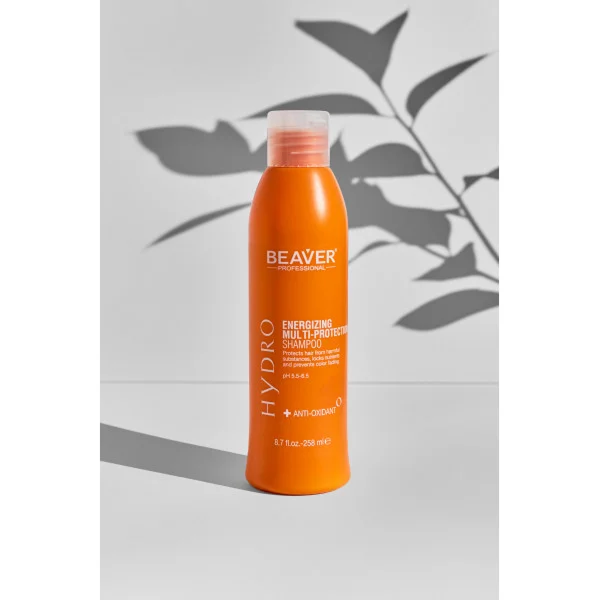Тонізуючий мульти-захисний шампунь з УФ-фільтром - Beaver Energizing Multi-Protection Shampoo