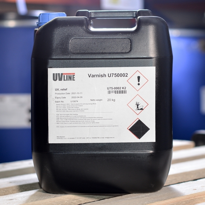 Глянцевий УФ лак UVLine U750002