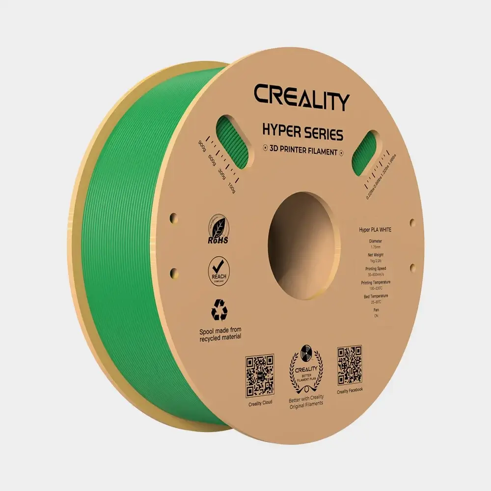 Creality Hyper Pla Filament (пластик) для 3D принтера CREALITY 1 кг, 1.75 мм, зелений