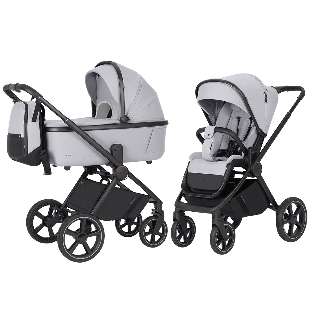 Коляска універсальна CARRELLO Ultimo 2025 CRL-6528 (2in1) Arctic Grey