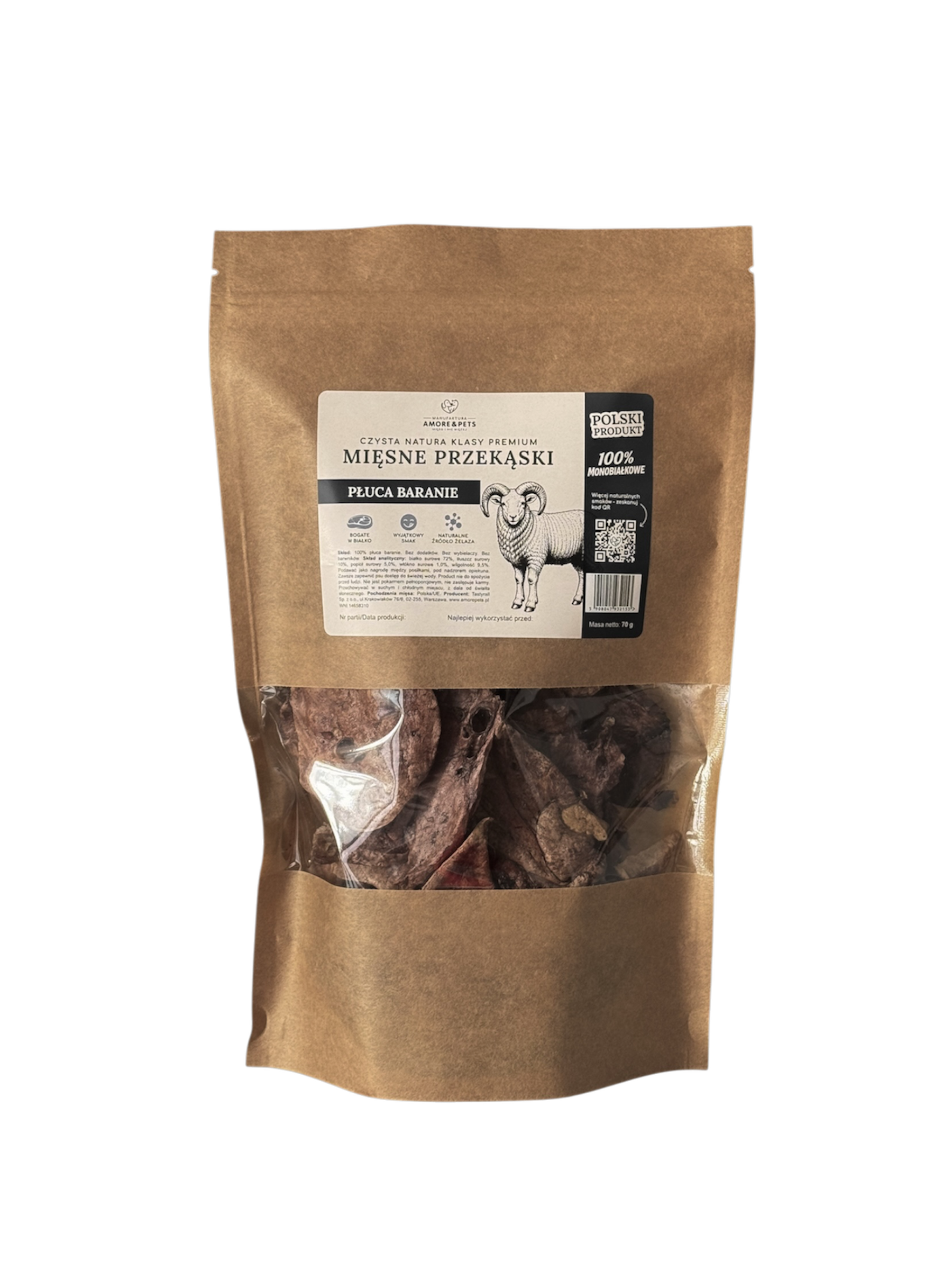 Płuca baranie 70g