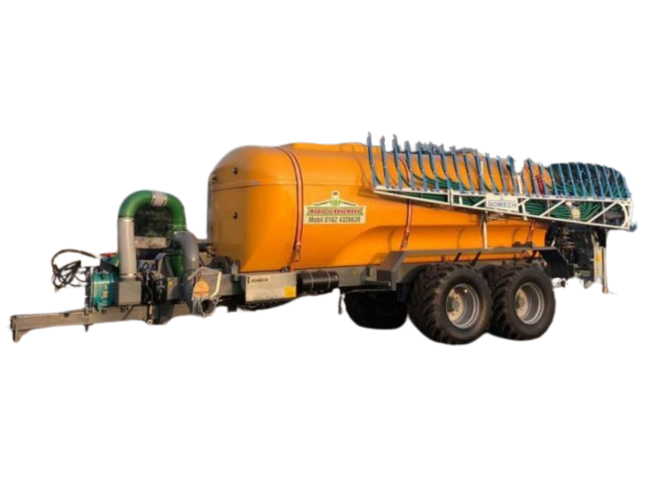 Напівпричіп-цистерна LAUMETRIS PTL-V (6–20 м³) для води, КАС та рідких добрив