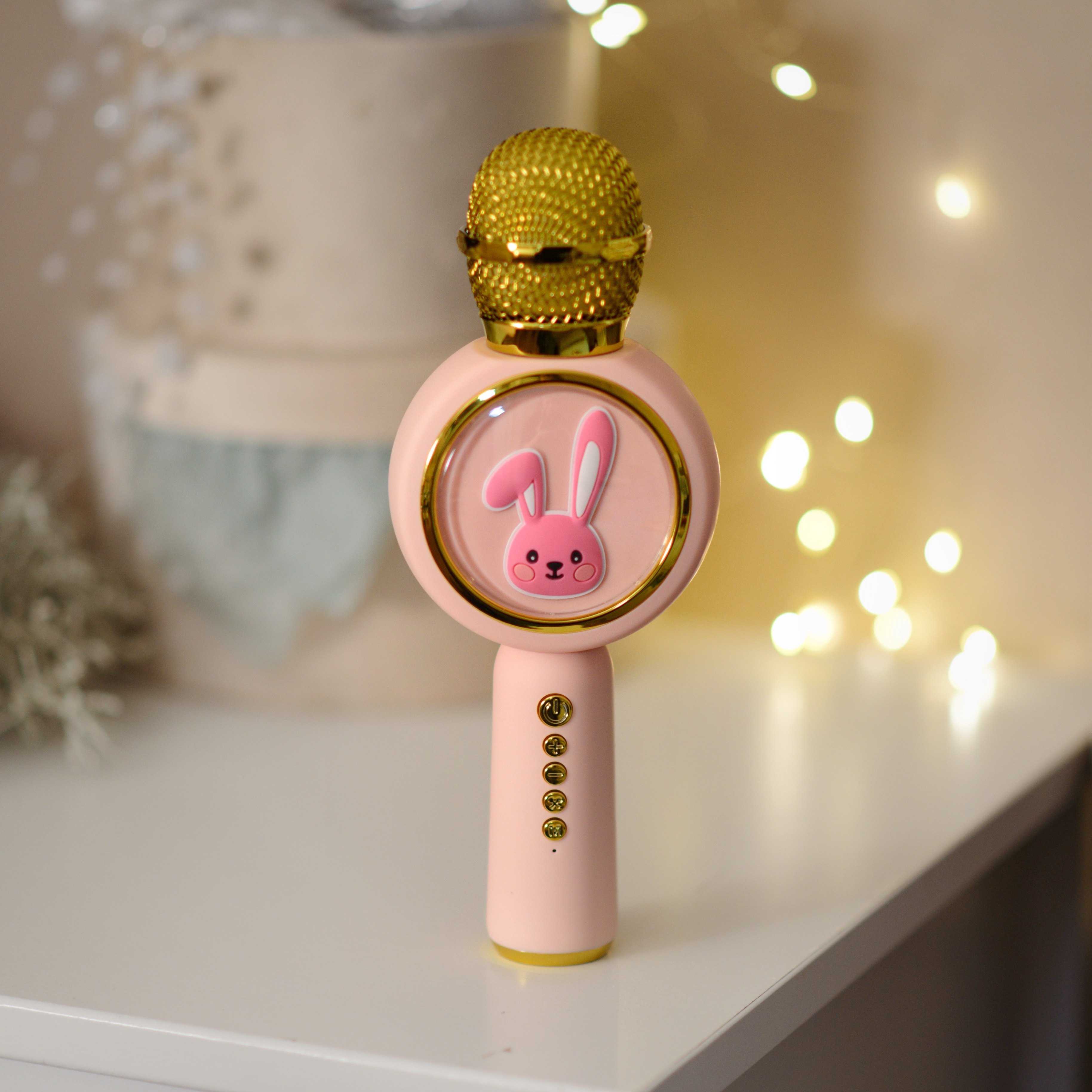 Караоке мікрофон з зайчиком