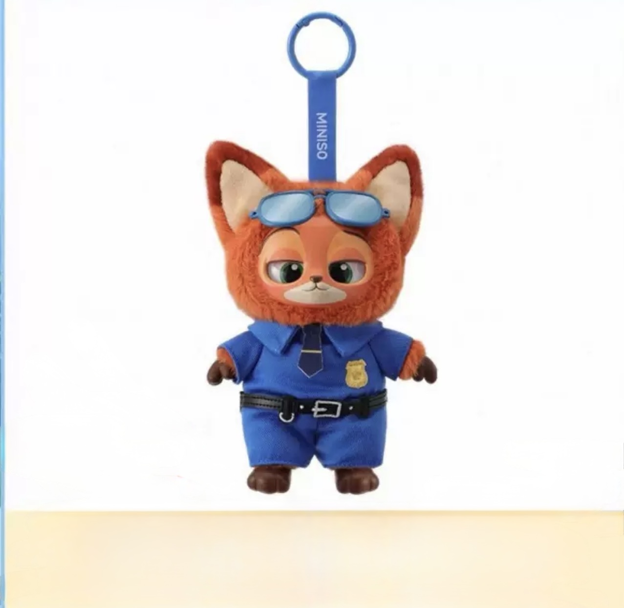 Іграшка-брелок Нік Полісмен, Крутихвіст, Nicholas "Nick" Piberius Wilde Зоотрополіс, Zootopia, 15 см