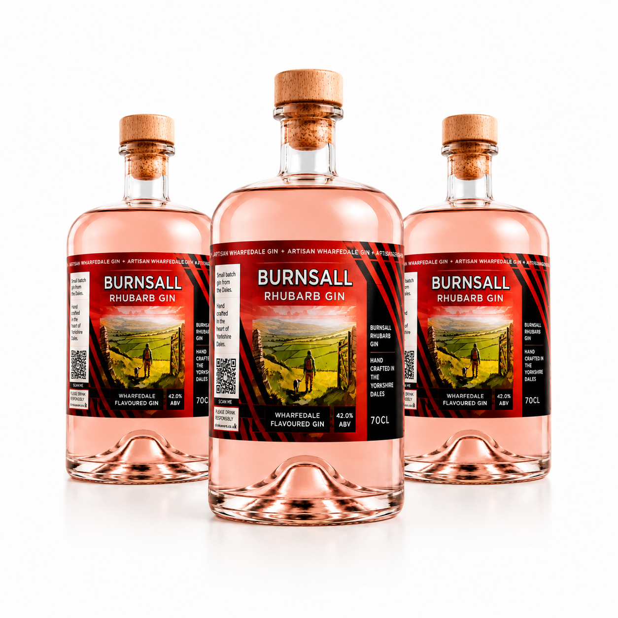 Wharfedale Burnsall Rhubarb Gin