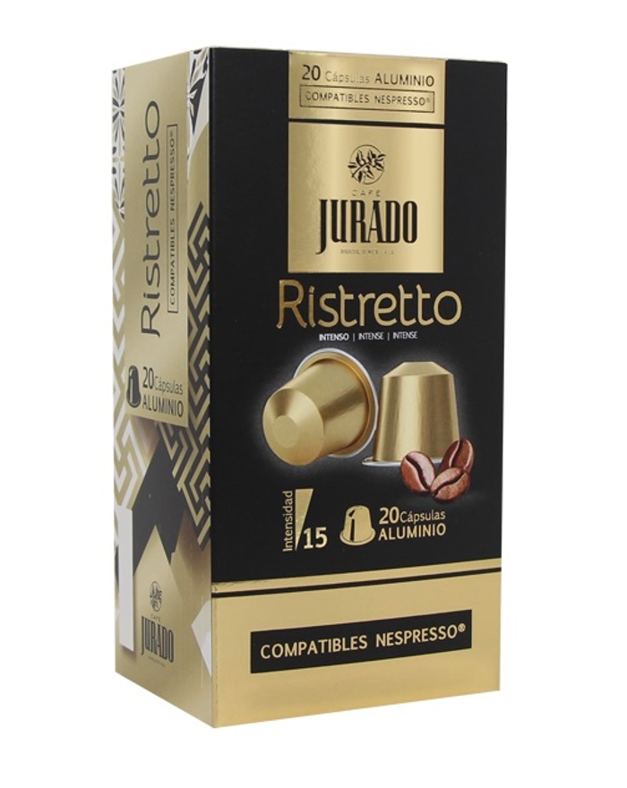 Кава в капсулах Nespresso Ristretto ALUMINIO № 15 (20 капсул)