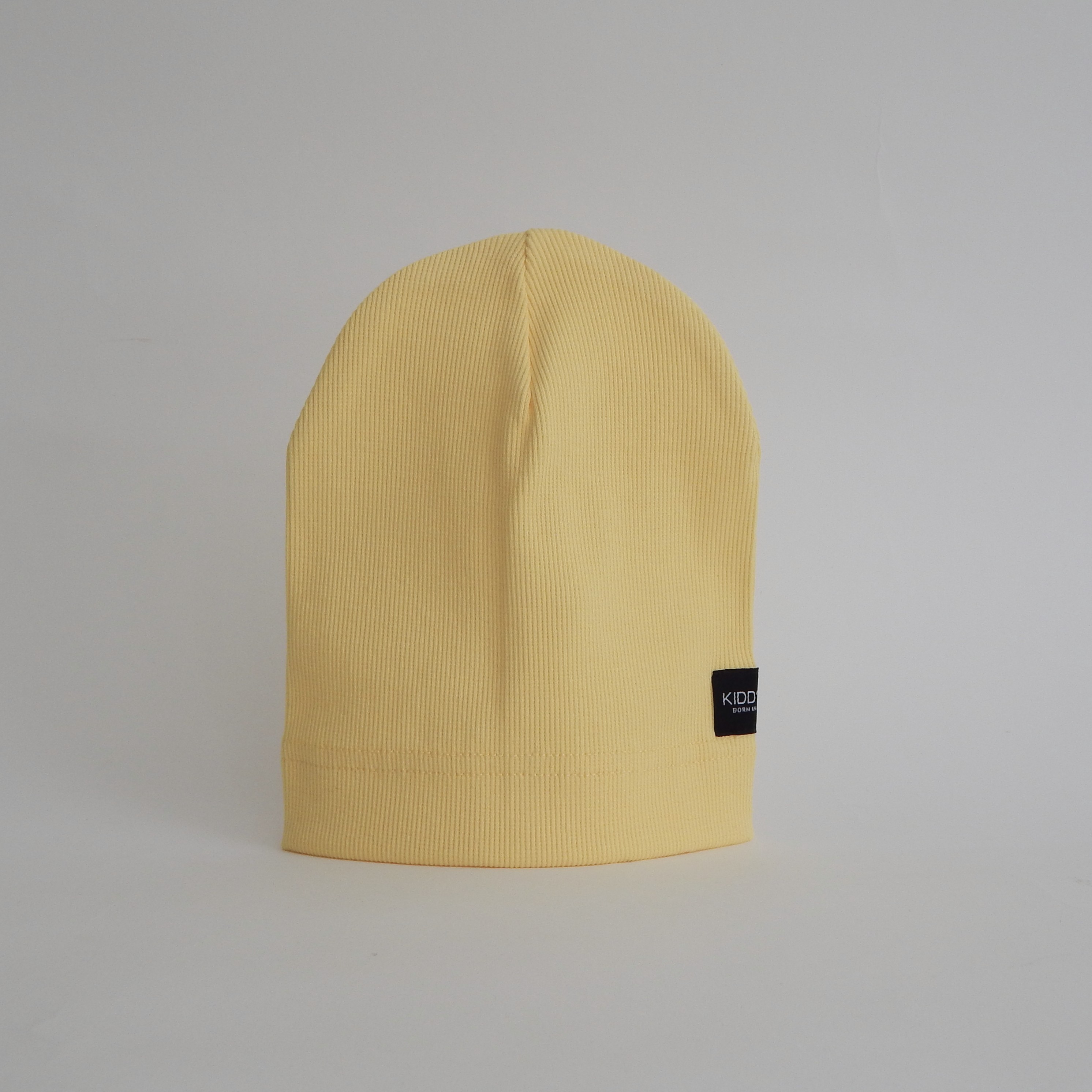 Одношарова шапка лимон