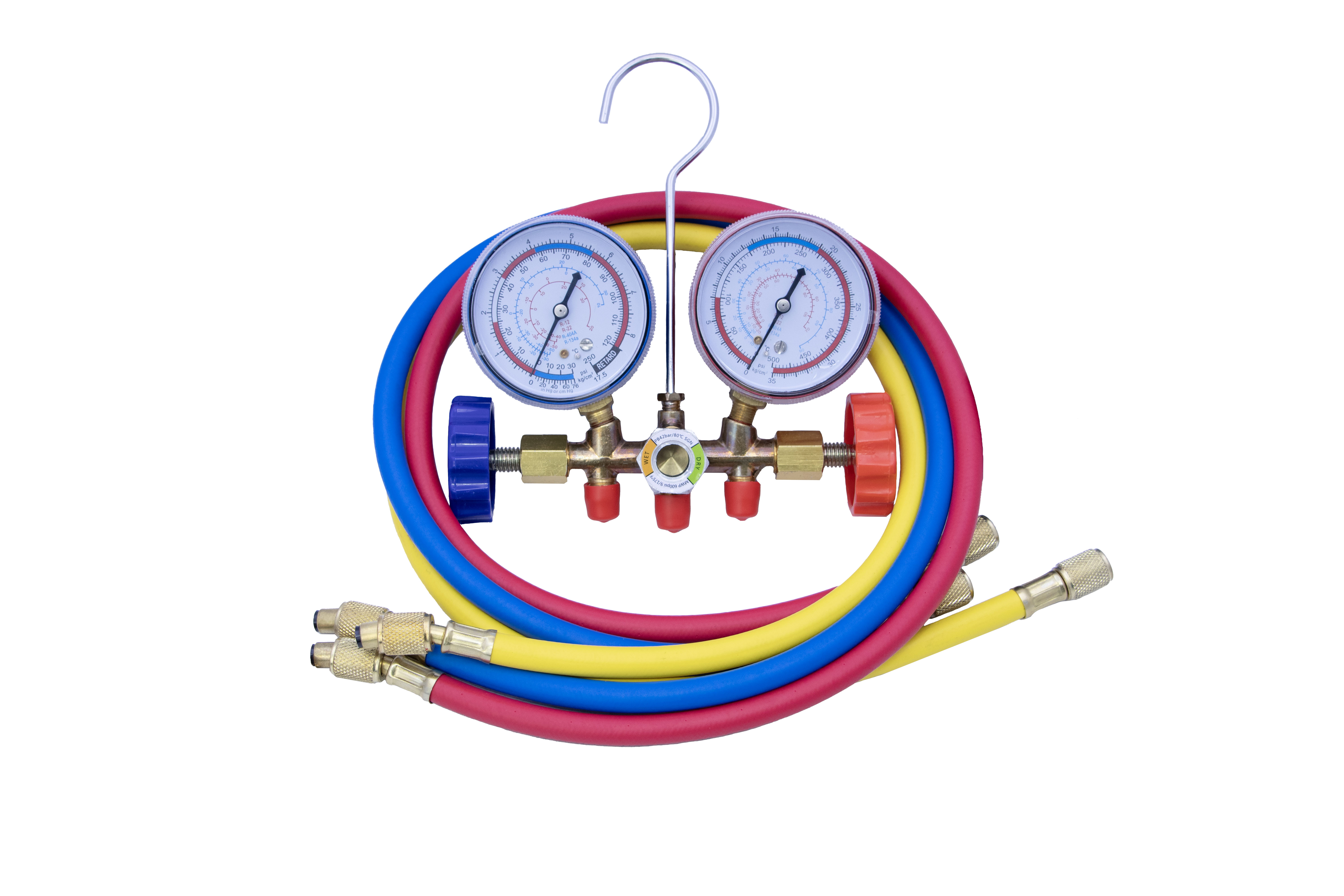 YS 023 Манометричний 2-x вентильний колектор R12 / R22 / R134а / R404