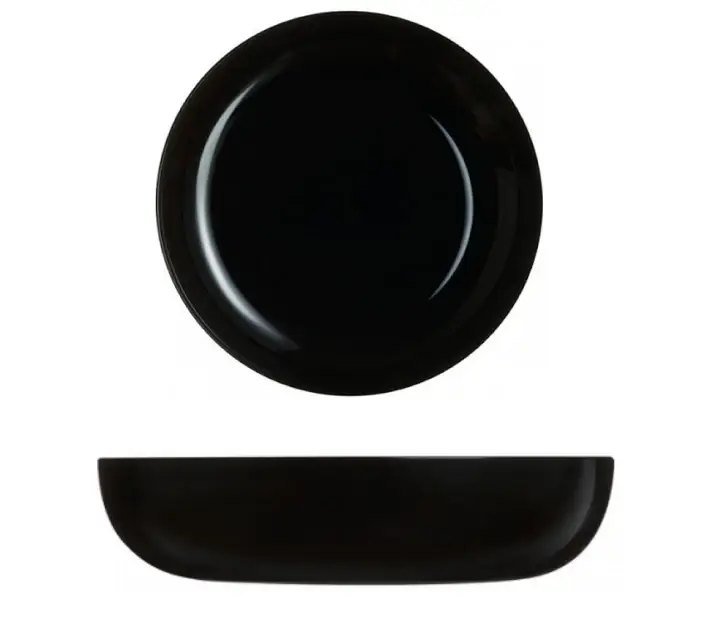 Блюдо LUMINARC FRIENDS TIME BLACK/17 см серв.