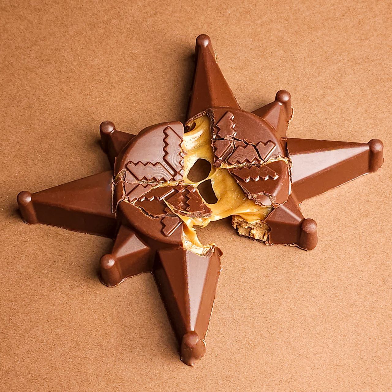 Шоколадна Різдвяна Зірка без цукру