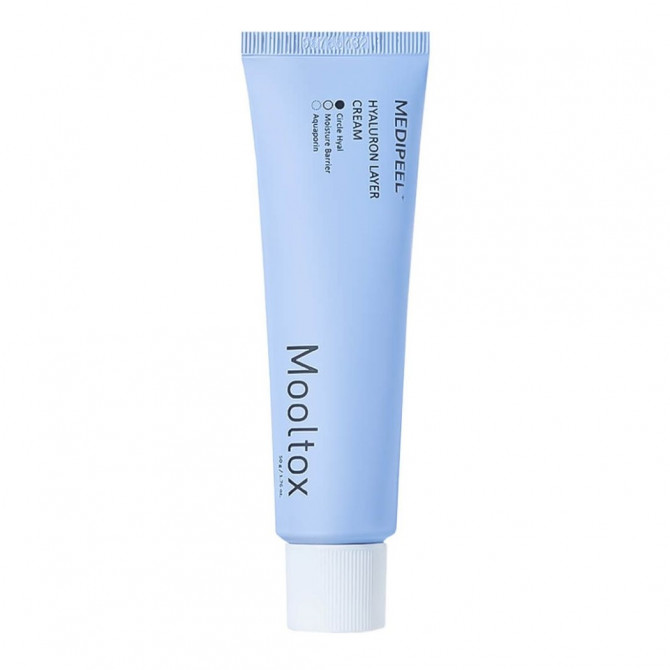 Крем для підвищення еластичності шкіри обличчя Medi Peel Hyaluron Layer Mooltox Cream, 50 гр