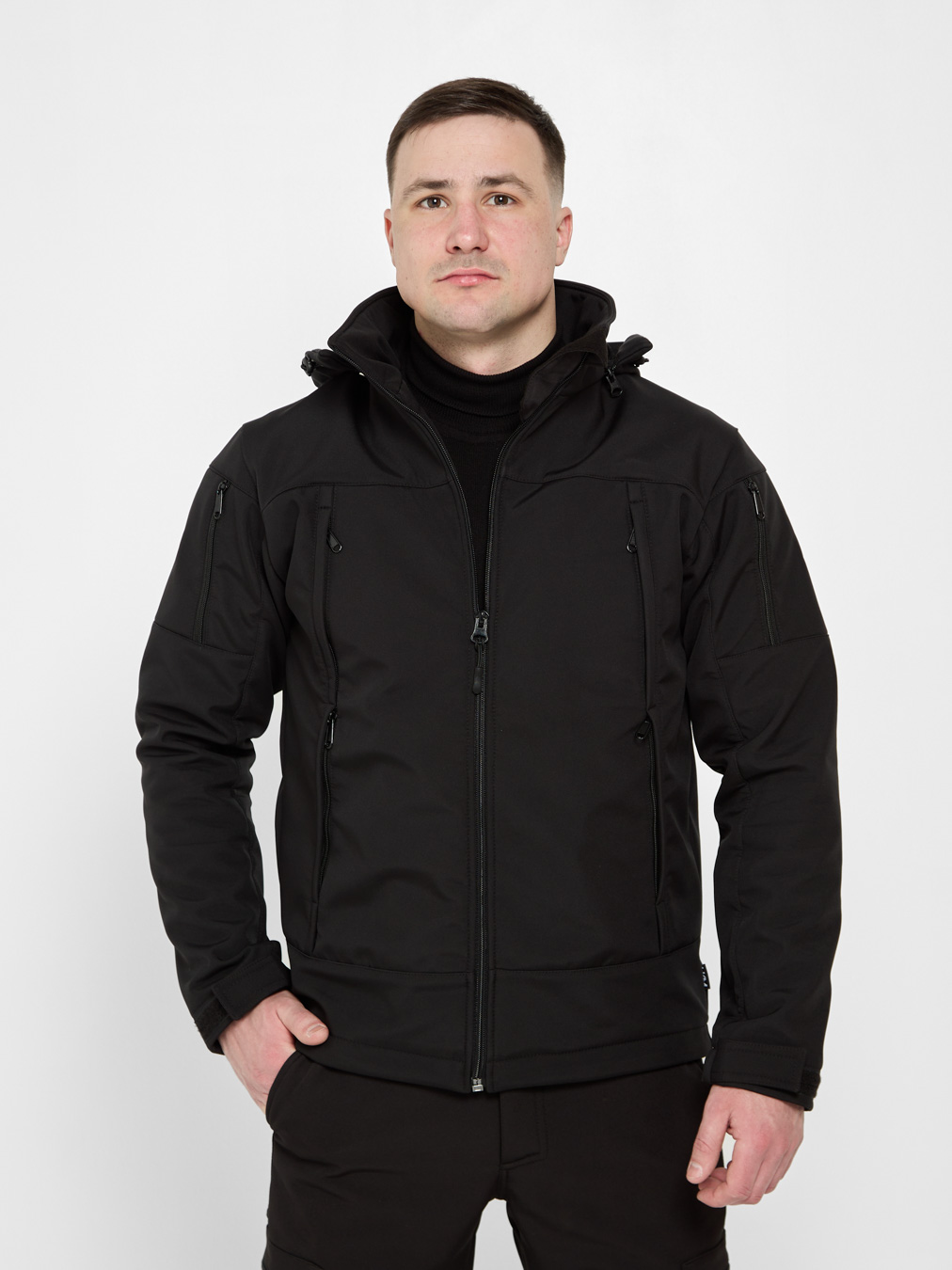 Куртка чоловіча UKM Softstorm чорна