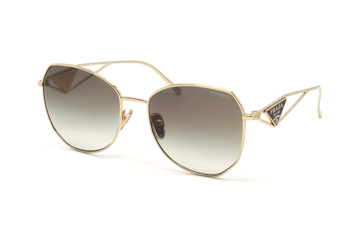 PRADA PR 57YS ZVN0A7 57 GREY GRADIENT