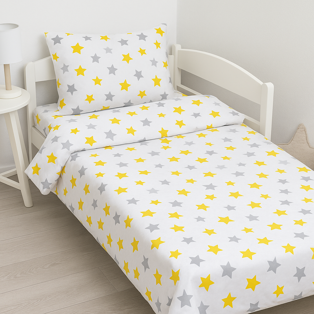 Дитяча постільна білизна ранфорс прінт  