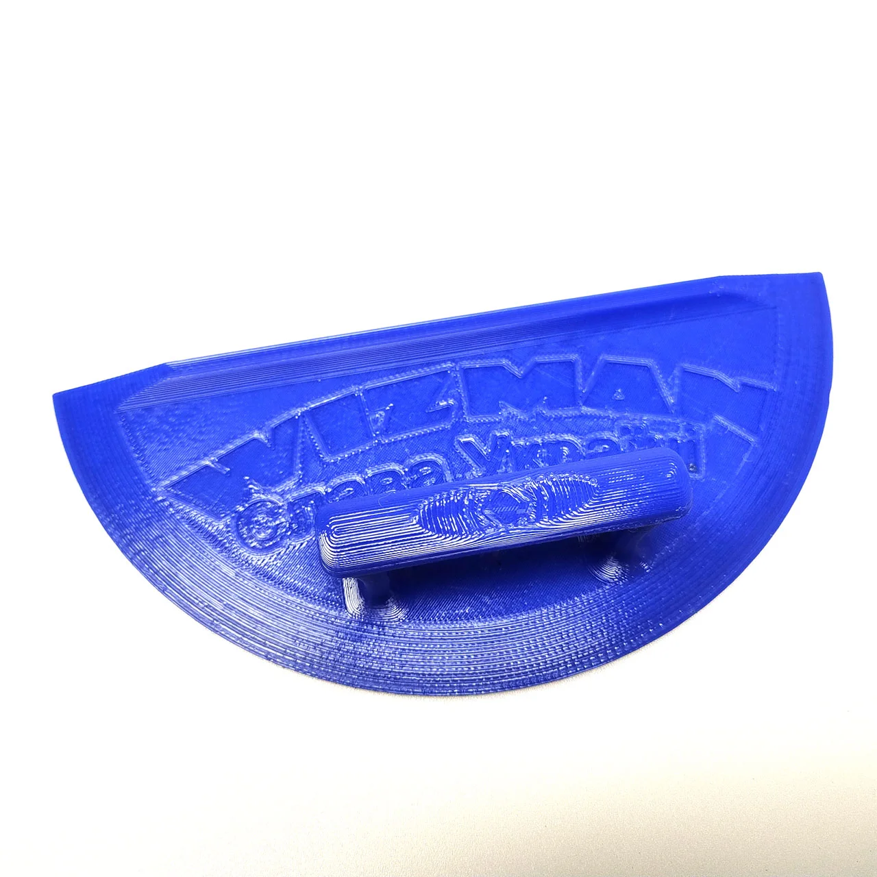 Шліфувальна терка WIZMAN з липучкою, для тіньових швів "Слава Україні" 225 мм*100 мм