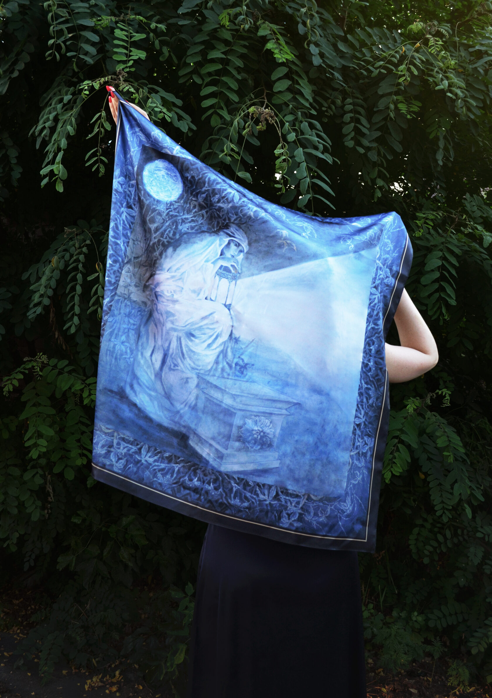 "First (1st) lunar day" headscarf