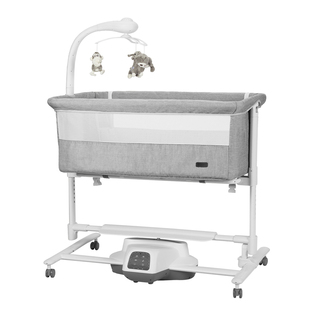 Дитяче ліжечко-гойдалка CARRELLO Bloom CRL-10304 Anchor Grey