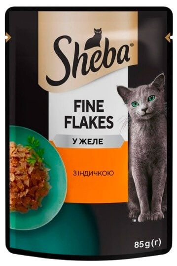 Шеба пауч з індичкою в желе 85г