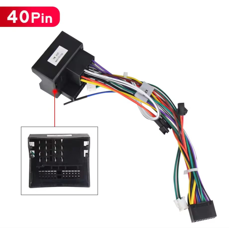 Адаптер - кабель для магнітоли Volkswagen 40 Pin