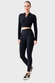 Легінси AVECS чорні з технологією High Waisted