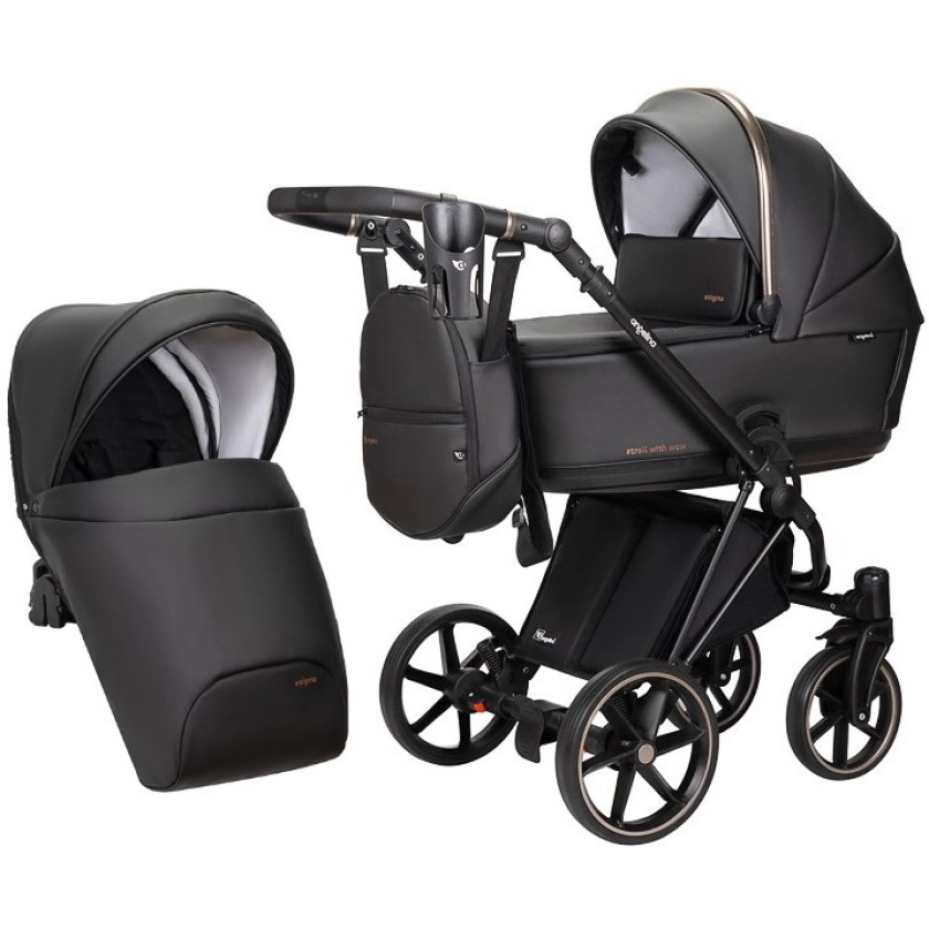 Дитяча коляска 2в1 Angelina Enigma Premium екошкіра EP-ECO-25