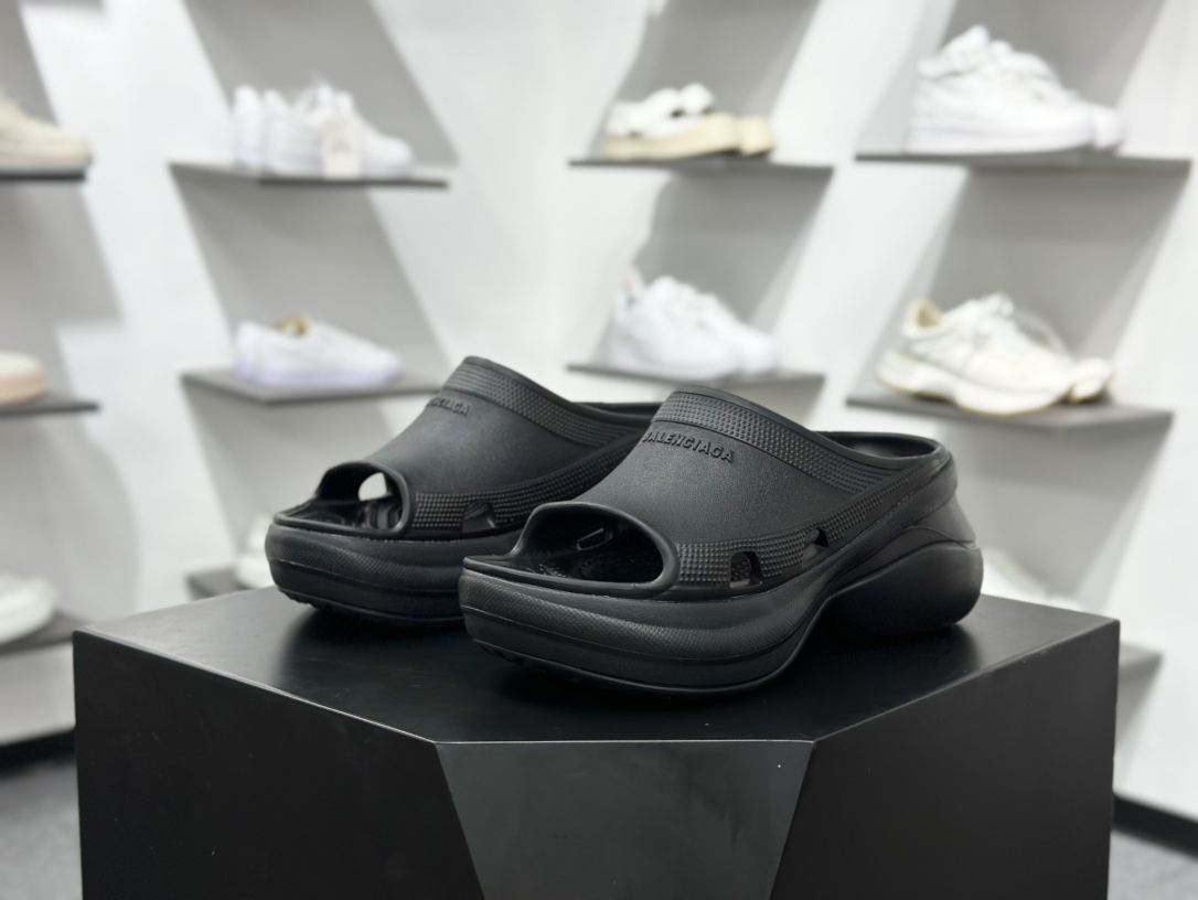 Balenciaga x Crocs Cruise Platform Mule Sandals 720762 W1S8E 1000