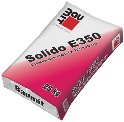 Цементна стяжка Baumit Solido Е 350, 25 кг