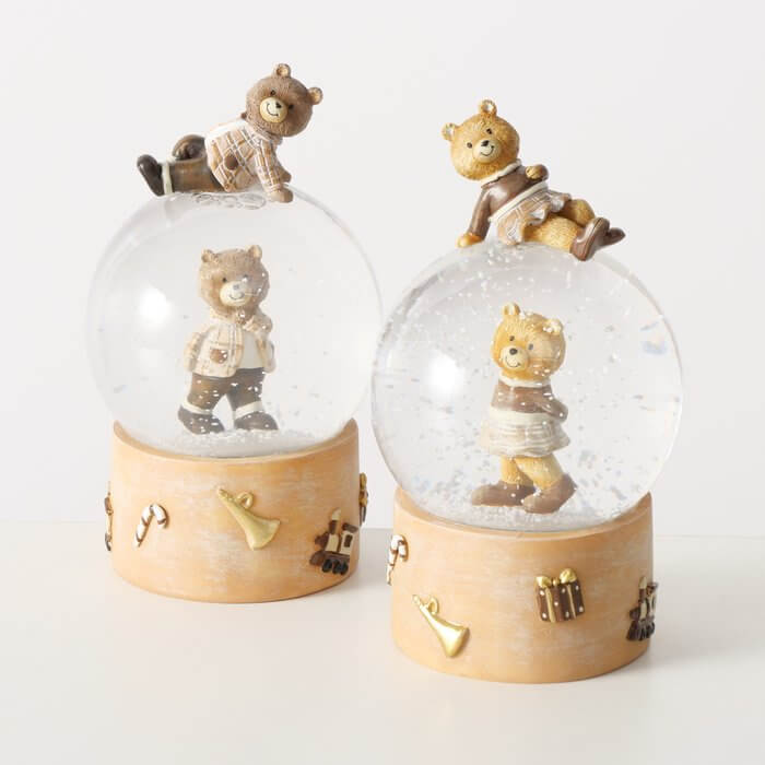 Снігова куля ведмедики Генрі, 2 дизайни