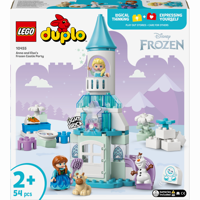 Конструктор LEGO DUPLO Disney Вечірка у крижаному палаці Ельзи та Анни (10455)