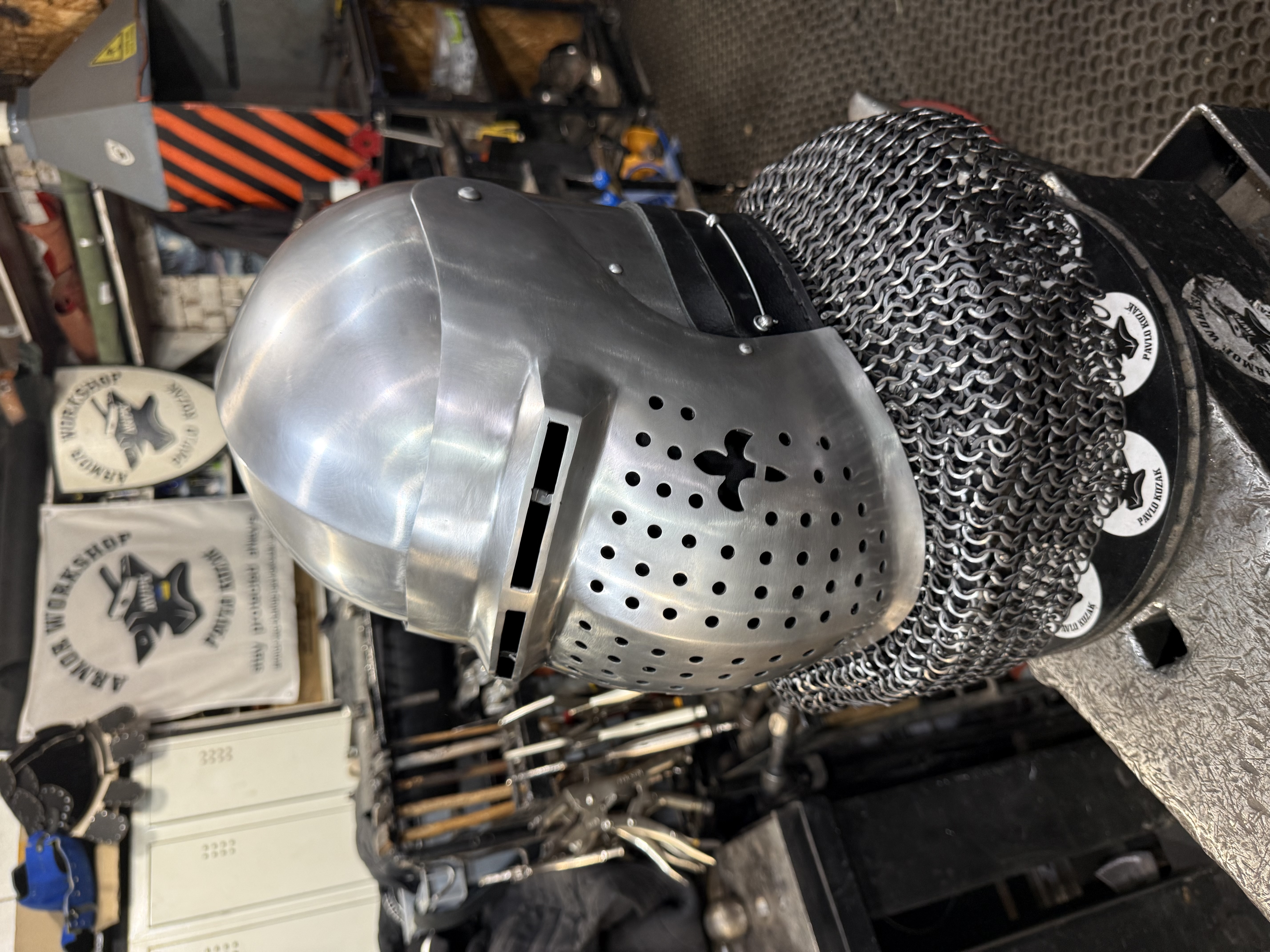 Armor helmet “Pig Face” classic