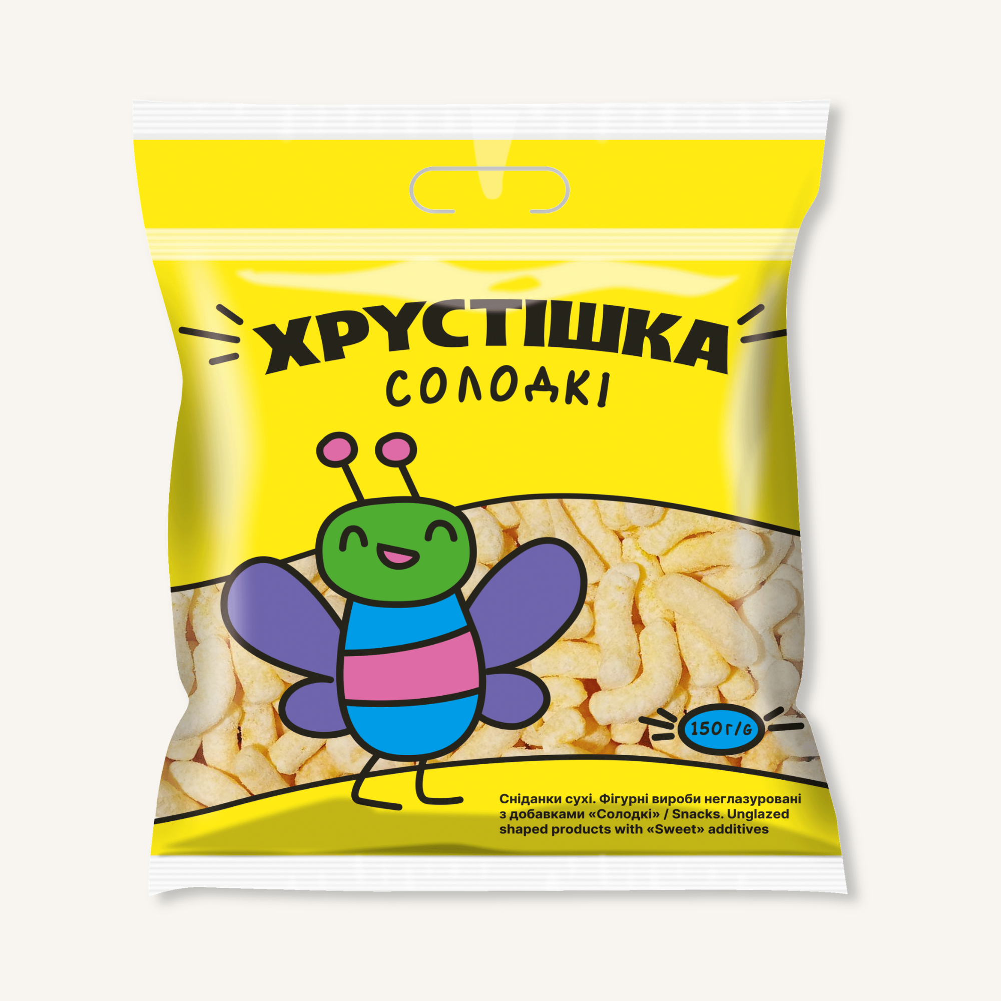 Кукурудзяні палички ХРУСТІШКА «Солодкі»