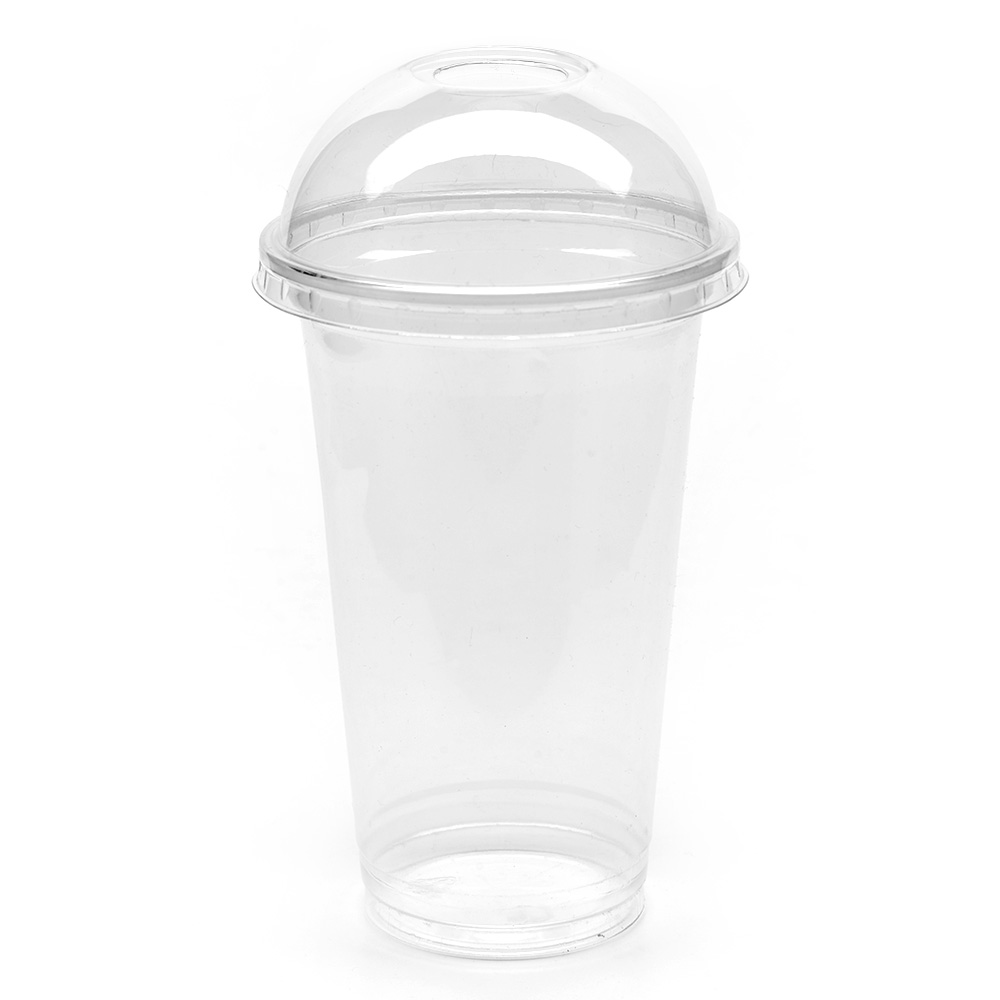 Стакан з купольною кришкою – 500ml (100шт)