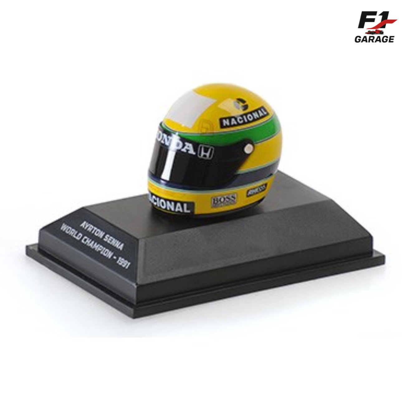 Minachamps Ayrton Senna McLaren Honda, Helmet 1:8, 1991