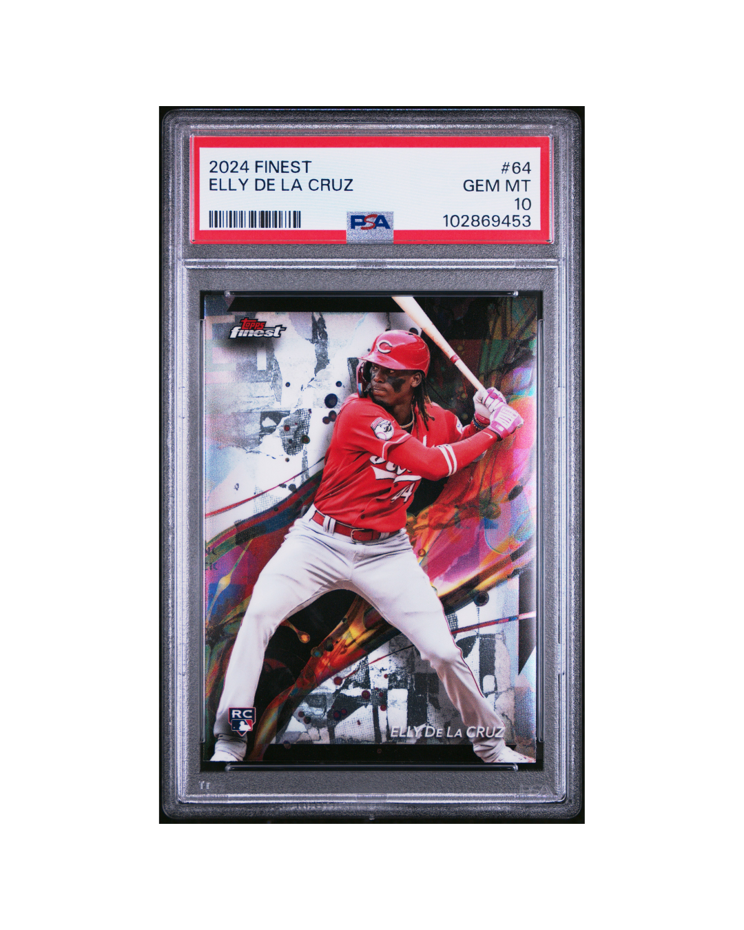 2024 TOPPS FINEST #64 ELLY DE LA CRUZ