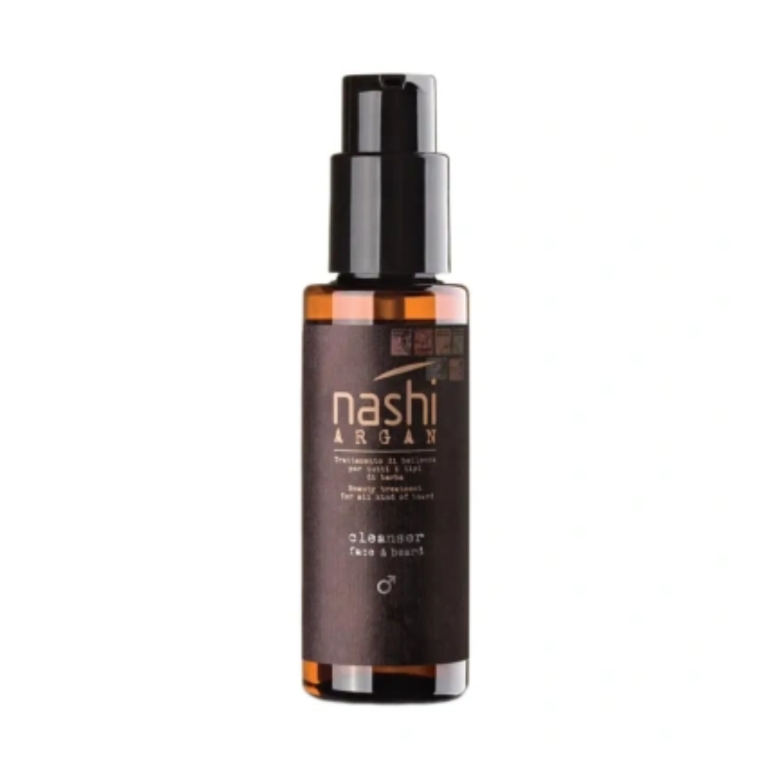 Очищення для обличчя та бороди, Nashi Argan Man Line, 50 мл