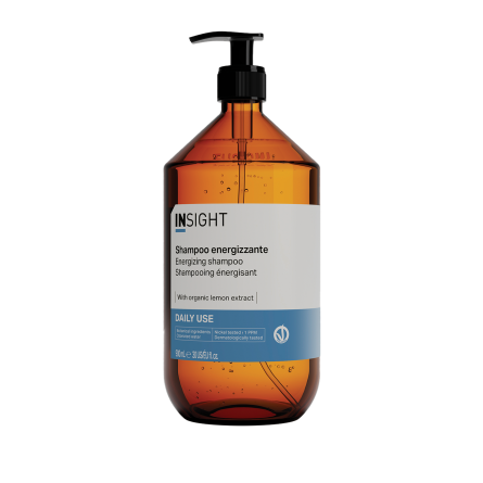 Insight Energizing Shampoo - Шампунь енергетичний для щоденного застосування 900 мл (ЕКО-скло)
